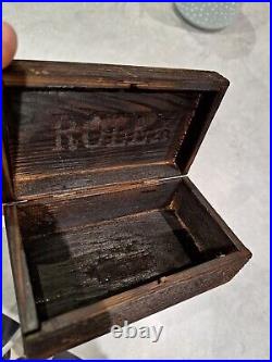 Antique Rolex Watch Box! VERY NICE AND RARE! Biel, Switzerland 1944th HOT