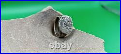 Antique Roman Empire Silver Ring Very Nice (Angel)