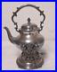 Antique Silver Teapot Tilt With Stand Wilcox 7074 IS Very Nice Intricate