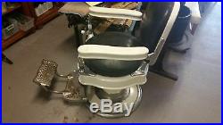 Antique Theo A Kochs Barber Chair Works Good Could Be Restored Very Nice