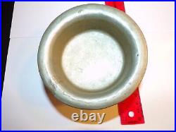Antique Tibetan Tea (or Chang) Bowl Hand made Wood and Silver Very Nice
