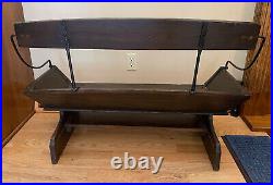 Antique Vintage Buckboard Buggy Wagon Wooden Bench Seat Very nice condition