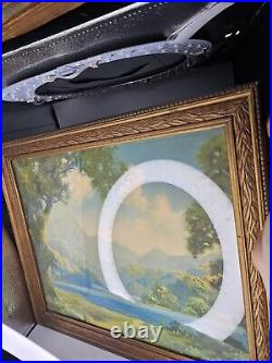 Antique/Vintage Lithograph With A Very Nice Vintage Frame