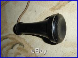 Antique Wood Wall Hand Crank Telephone Vintage Oak Phone Very Nice Pat. 1910
