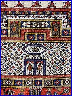 Antique hamedan rug over 100 years old in very nice condition