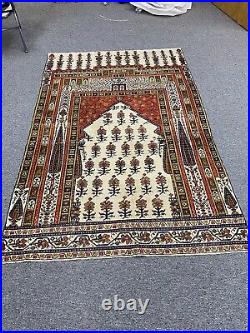 Antique hamedan rug over 100 years old in very nice condition