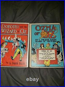 Antique wizard of oz book collection very nice rare books