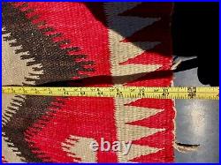 Awesome Antique Native American Navajo Blanket Right Colors Very Nice