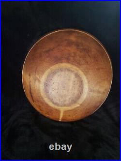 Beautiful Large 17 Antique Wooden Dough Bowl in Very Nice Condition