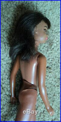 Black Francie Doll Very Nice Hard To Find And In Very Good Condition