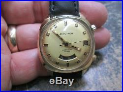 Bulova Accutron Astronaut Mark II Watch 14k Gold Running Very Nice