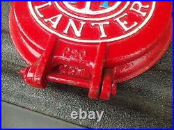 CB&Q IHC IH Corn Planter VINTAGE Cast lid REPAINTED VERY NICE to use or display