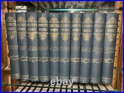 COOPERS WORKS Complete in 10 Vol's 1892 Collier Very Nice Antique Vintage