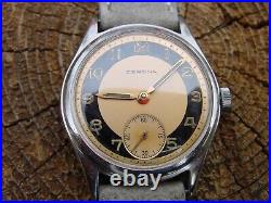 Certina Two tone dial with sub second Swedish Military typ watch in a Very Nice