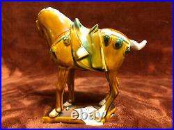 Chinese Tang Dynasty Terracotta HorsesSet of 5Very Nice