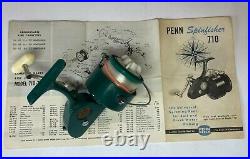 Classic Penn Spinfisher 710 Greenie Saltwater Reel in Very Nice Used condition