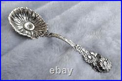 Daisy by Paye and Baker 5 1/4 long Sterling sugar spoon no mono Very Nice