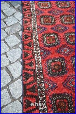 Fabulous Antique Rug 32'' x 56'' Turkoman Tribal Collectors Piece Distressed Rug