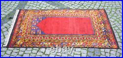 Fabulous Antique Rug Anatolian Awesome Rug Collector's Piece Konya Prayer Rug