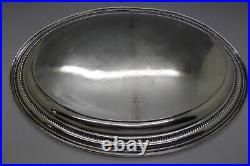 German 800 Silver Platter Very Nice Design 414 Grams Solid Silver Must Sell