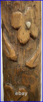 Gigantic Primitive Carved Wood Spoon, Unique! LARGE! Very Nice! Promo