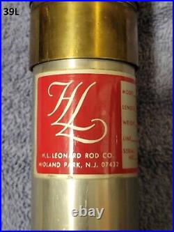 H. L. Leonard 39L Fly Rod 7 1/2' FT 4WT Serial #2561 HL Bamboo Very Nice