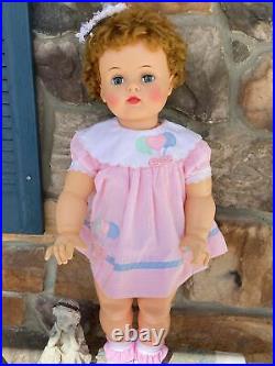 Ideal Suzy Playpal Doll Reddish Blond Hair Patti's Baby Sister. Very Nice