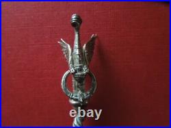 J2744 ANTIQUE SILVER Phoenix HANDCRAFTED VERY NICE DETAILED SEE DESCRIP