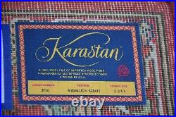 Karastan Rug 700 series 736 Medallion Serapi 2.2x4 Very Nice #MS24