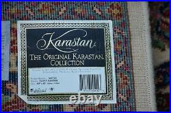 Karastan Rug original Collection 700/760 Ivory Sarouk 8.8x12 Very Nice #7921