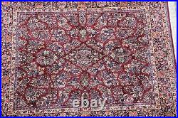 Karastan Rug original Collection 700/785 Red Sarouk 8.8x10.6 Very Nice #945