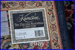 Karastan Rug original Collection 700/791 Navy Sarouk 8.8x12 Very Nice #710
