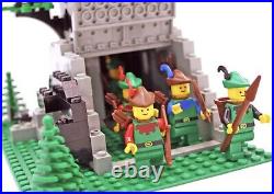 LEGO 6066 Forestmen CAMOUFLAGED OUTPOST 100%Complete Withorig Inst. VERY NICE SET
