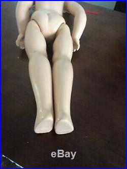 Large Vintage 1930's Shirley Temple Composition Doll 25 Very Nice