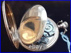 M1 E Howard Series 10 16s 21j Antique Gold Filled Pocket Watch c. 1912 VERY NICE