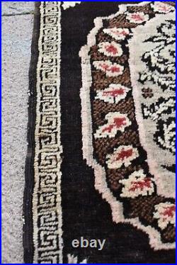 Marvelous Antique Rug 1'7 x 2'8 ft. Rare Awesome Collector's Piece Anatolian Rug