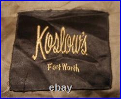 Mink Fur Coat Koslows Fort Worth Vintage Very Nice Medium