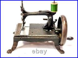 NICE antique and very rare swedish sewing machine 19th century TOP