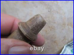 NICELY CARVED, Very Early REVOLUTIONARY WAR POWDER HORN, Musket, Rifle Militia