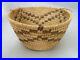 Native American Weave Sm Basket Bowl. Very Nice Design. Approx 3.5 T & 5.5 L