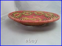 Native American Weave Tray Bowl. Very Nice Design. Approx 1.5 T & 11 D