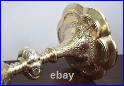 Nice Older Antique Chalice, All Sterling Silver, Very Ornate (CU861)