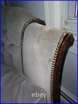 Nice Pair of Antique Mahogany Corner Chairs -Very Comfortable