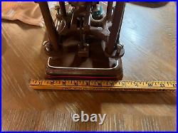 OHAUS ANTIQUE INDUSTRIAL TRIPLE BEAM SCALE 119 SERIES Restored Working VERY NICE