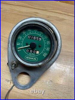 OSSA Pioneer SPEEDOMETER Very nice and working with mount