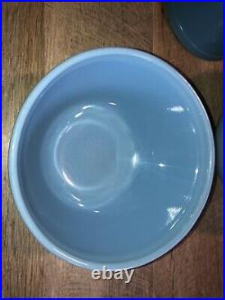 Pyrex Delphite Vintage Nesting Mixing bowl set VERY NICE