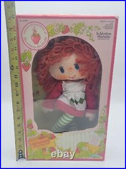 RARE Vintage 1980 Kenner 15 Strawberry Shortcake Rag Doll MISB SEALED Very Nice