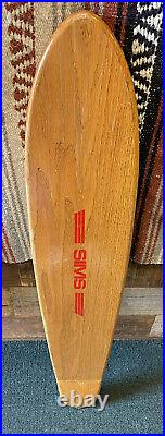 RARE Vintage 70s Sims Pure Juice Skateboard 36 VERY NICE