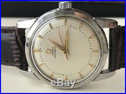 Rare And Very Nice Omega Bumper Seamaster Automatic Watch Cal. 354 17j. 1950