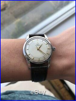 Rare And Very Nice Omega Bumper Seamaster Automatic Watch Cal. 354 17j. 1950